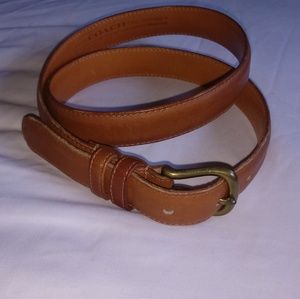 Coach Leather Belt